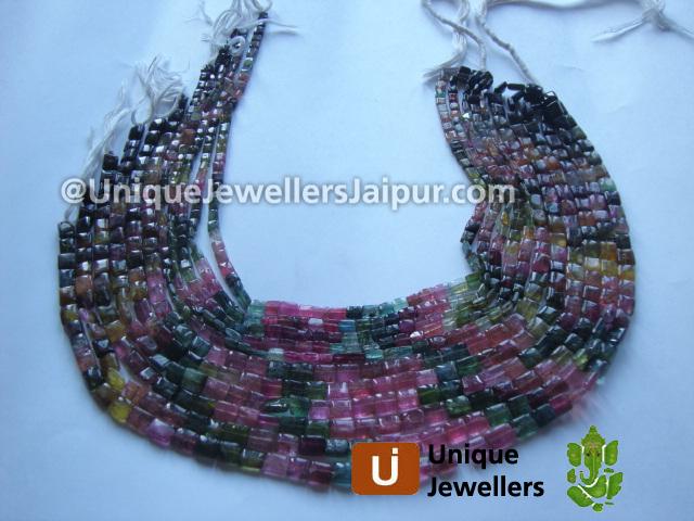 Tourmaline Plain Chicklet Beads